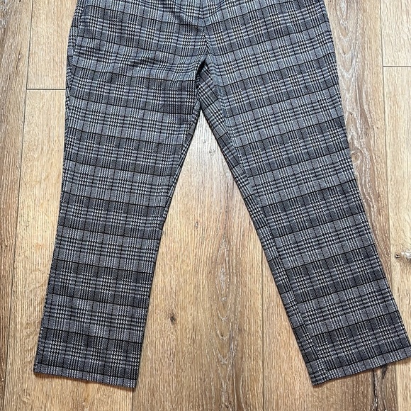 NWT Michael Stars Plaid Smart Pant Size M - Picture 7 of 10